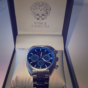 Vince Camuto stainless steel blue watch- BRAND NEW